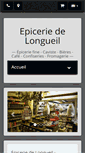 Mobile Screenshot of epiceriedelongueil.com